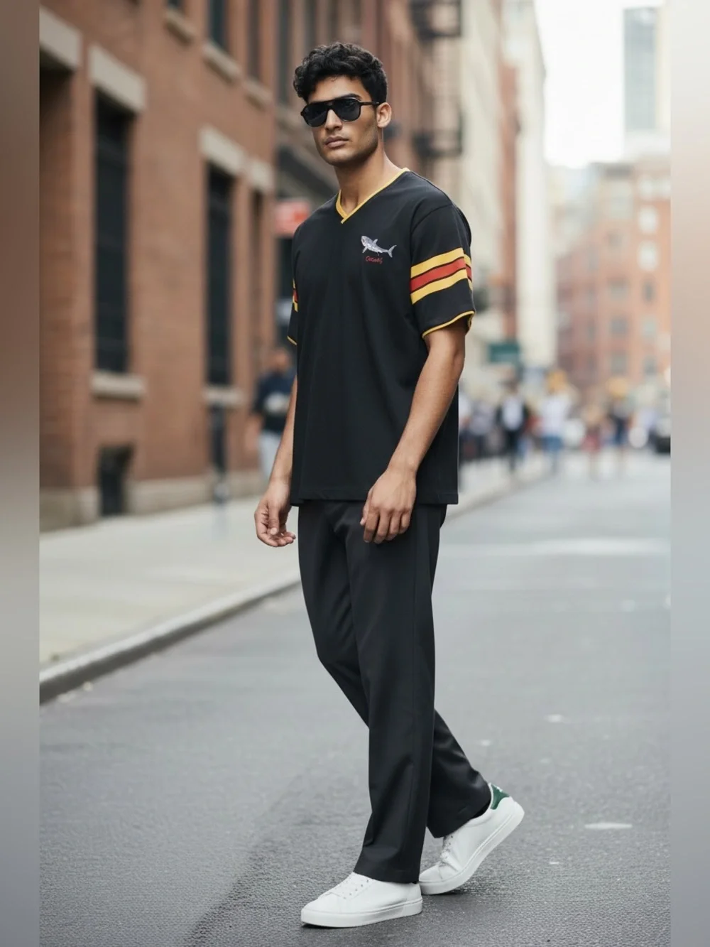 GUCCI Black Pilot Aviator Sunglasses GG0688S 001 | Retail $545